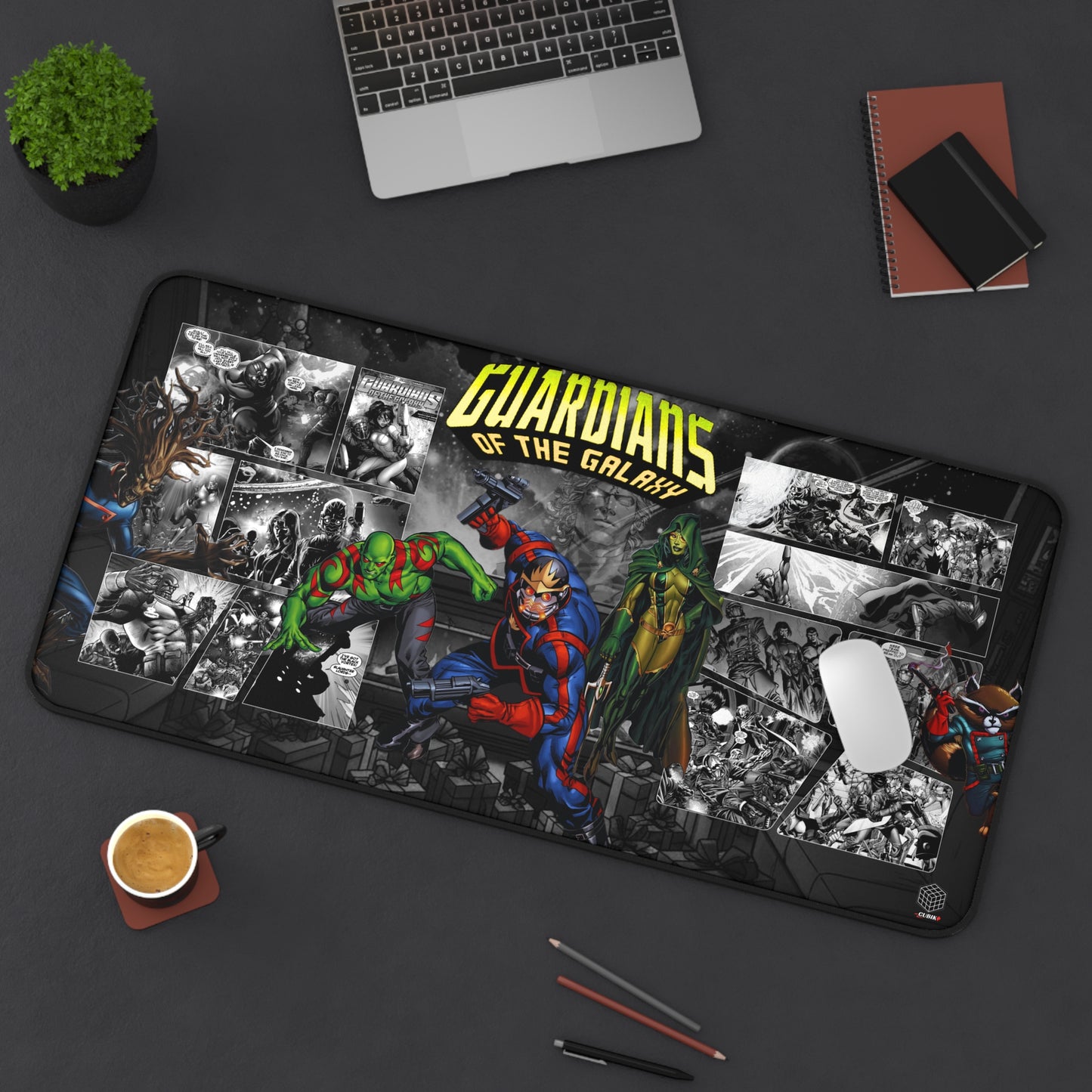 Guardians of the Galaxy Comic Large Gaming Mouse Pad