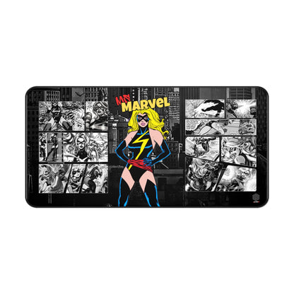Ms. Marvel Comic Mouse Pad