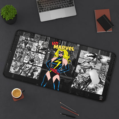 Ms. Marvel Comic Mouse Pad